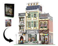 Comic Shop and Peter Parker House - Alternative build of Shopping Street 11371 + 76317 - No extra parts