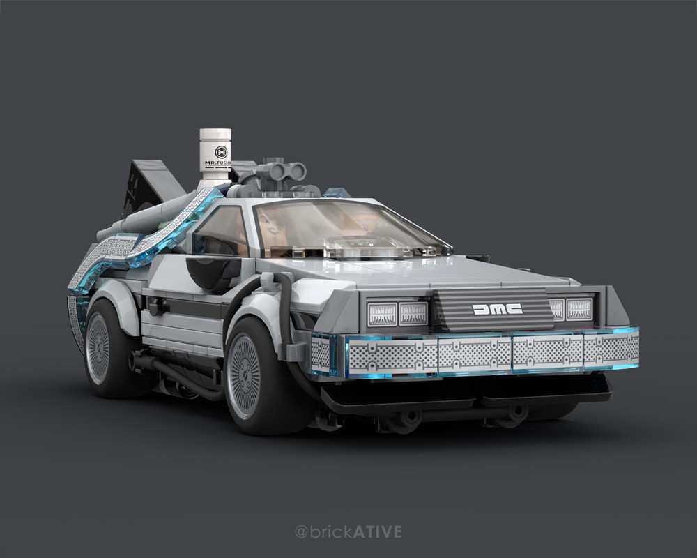 LEGO MOC-248789 Time Machine BTTF2 by BrickAtive | Rebrickable - Build ...