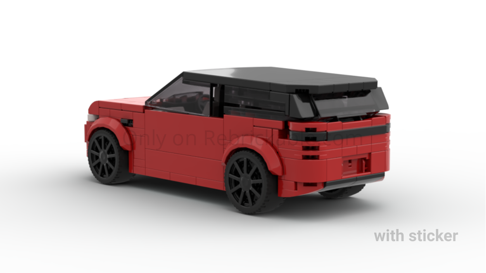 LEGO MOC-248874 Land Rover Range Rover Sport (6wide) by Feel The Bricks ...