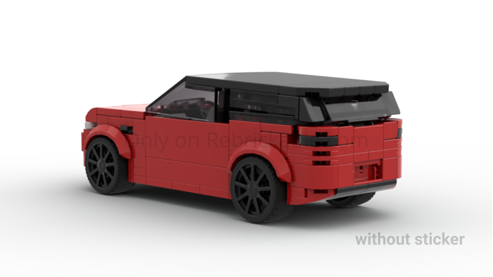 LEGO MOC-248874 Land Rover Range Rover Sport (6wide) by Feel The Bricks ...