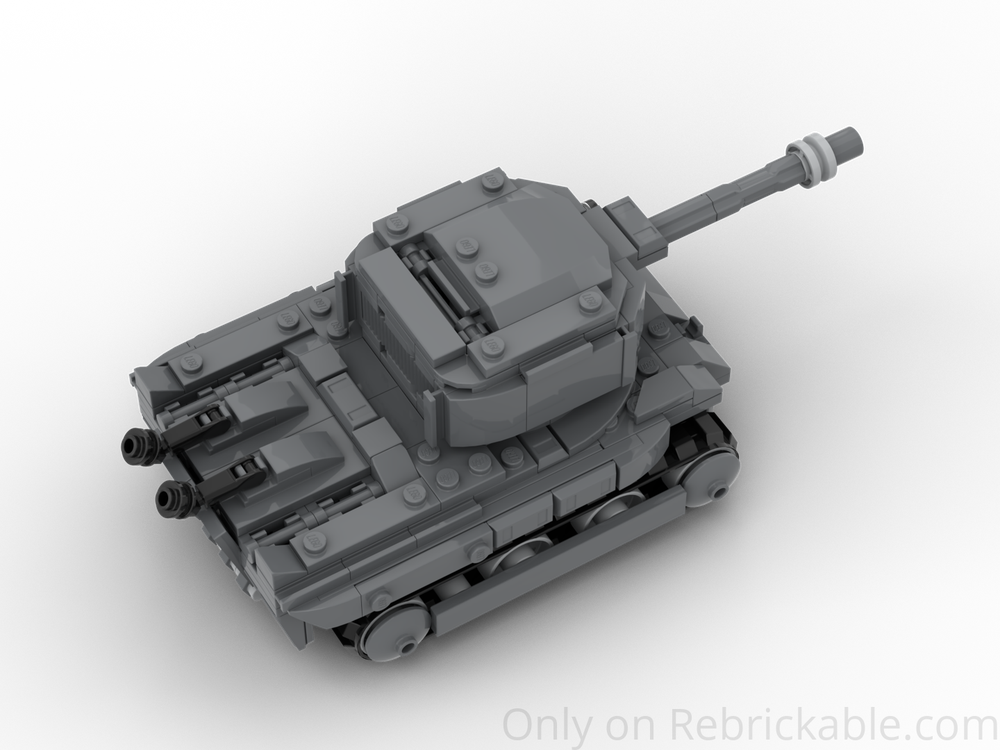 LEGO MOC Tank turret mod for Cilpari Resistance APC by Hedu88 ...