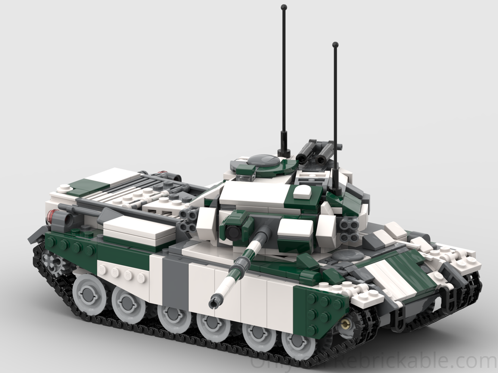 LEGO MOC-248891 Stridsvagn (Strv) 105 by simonelovisa01 | Rebrickable ...