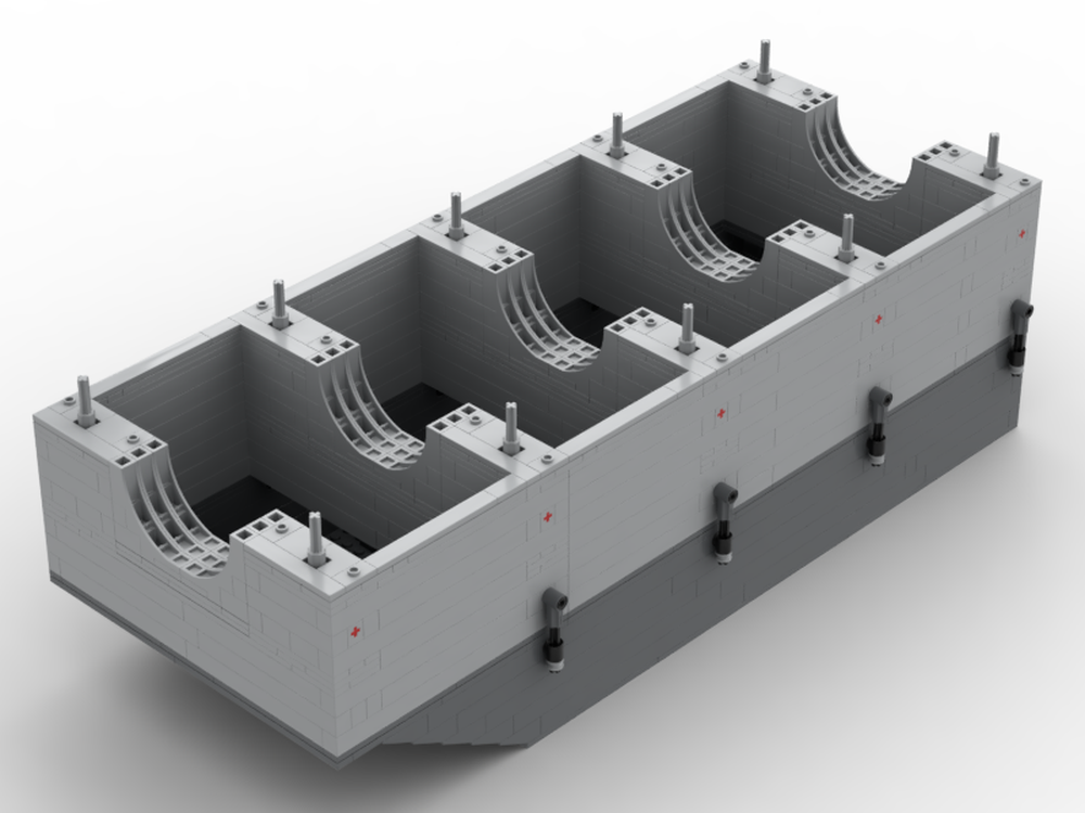 LEGO MOC 1:1 scale engine block 1 by DigitalDan | Rebrickable - Build ...