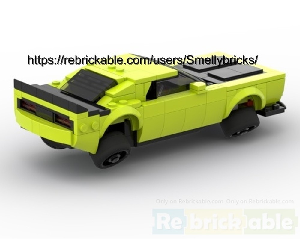 LEGO MOC-248958 Dodge Challenger SRT Hellcat HoverCar (77237) by