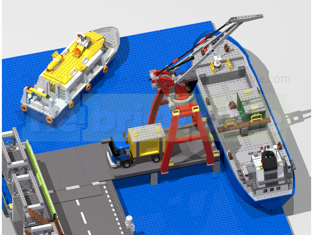 LEGO MOC-248959 CITY LINES PASSENGER FAST CRAFT by MIKELLI ...