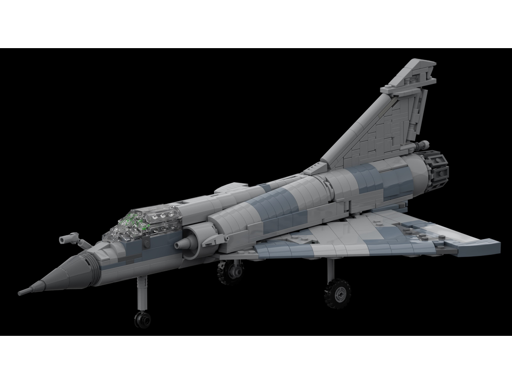 LEGO MOC-248967 Mirage-2000-5 by TheKansan | Rebrickable - Build with LEGO