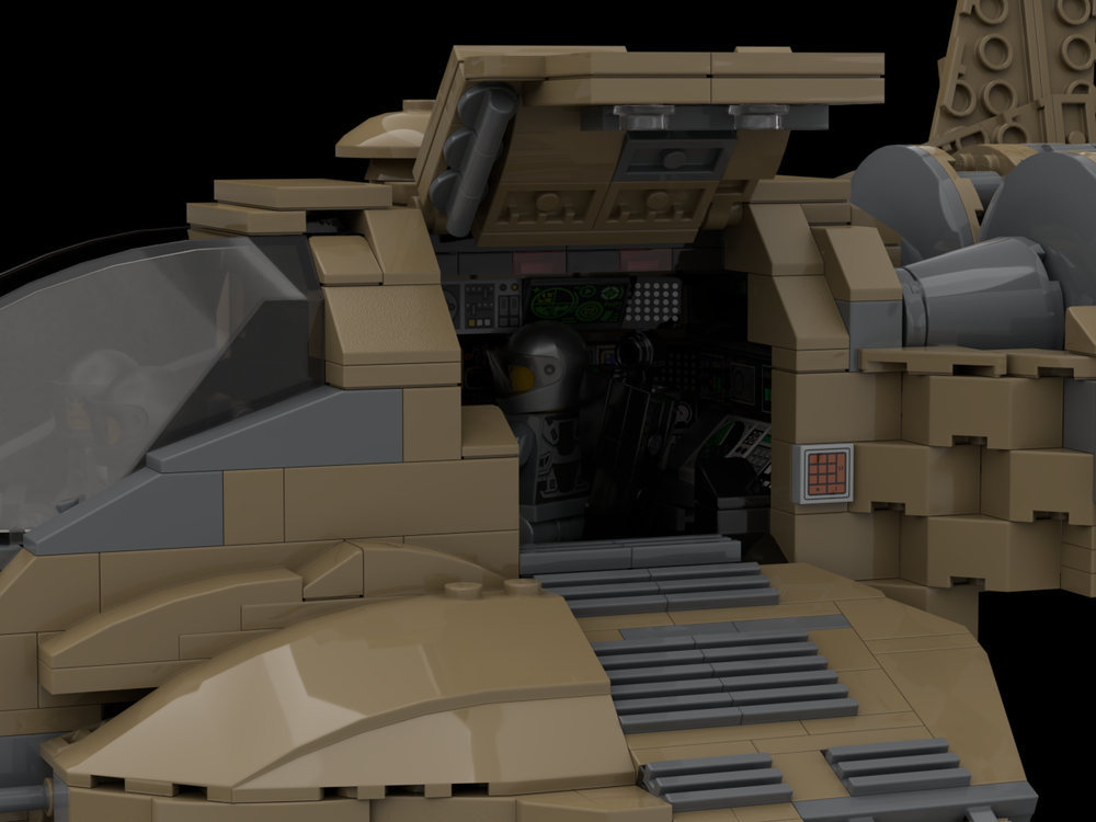 LEGO MOC Battlestar Galactica Colonial Raptor by Anira | Rebrickable ...