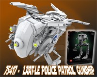 75417 - LAAT-le Police Patrol Gunship