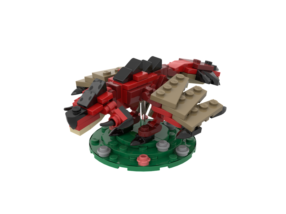 LEGO MOC Mini Rathalos by Kora8196 | Rebrickable - Build with LEGO