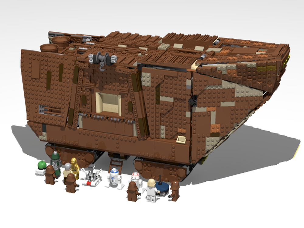 LEGO MOC-249135 Sandcrawler modified by Benoit72 | Rebrickable - Build ...