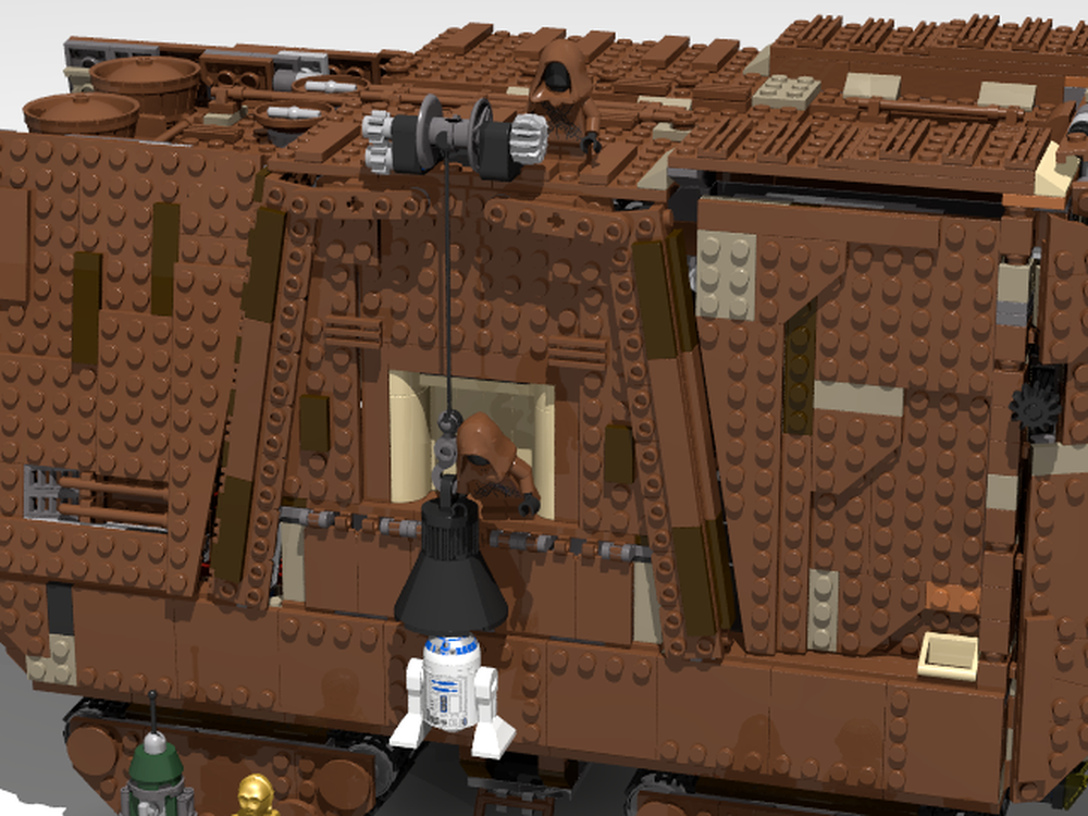 LEGO MOC-249135 Sandcrawler modified by Benoit72 | Rebrickable - Build ...