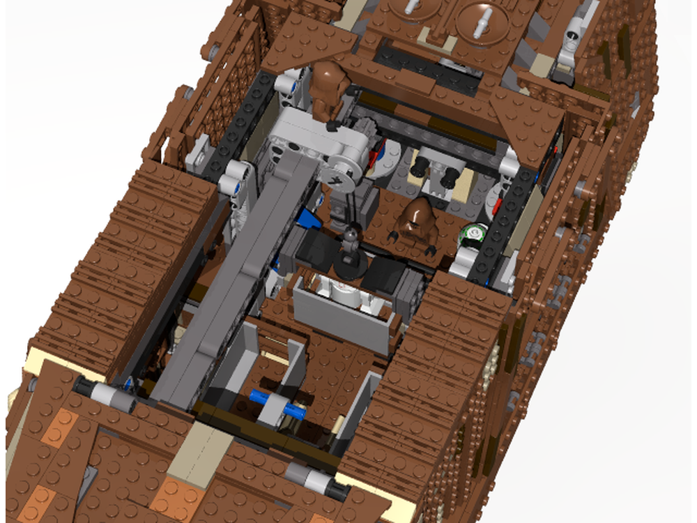 LEGO MOC-249135 Sandcrawler modified by Benoit72 | Rebrickable - Build ...