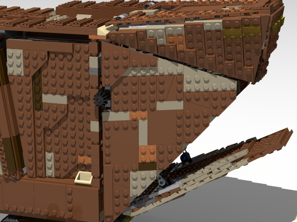 LEGO MOC-249135 Sandcrawler modified by Benoit72 | Rebrickable - Build ...