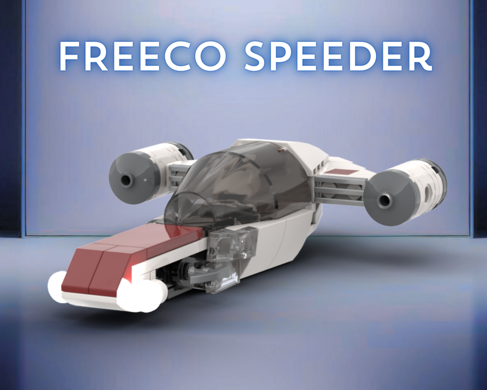 LEGO MOC-249167 FREECO Speeder by Recmix studios | Rebrickable