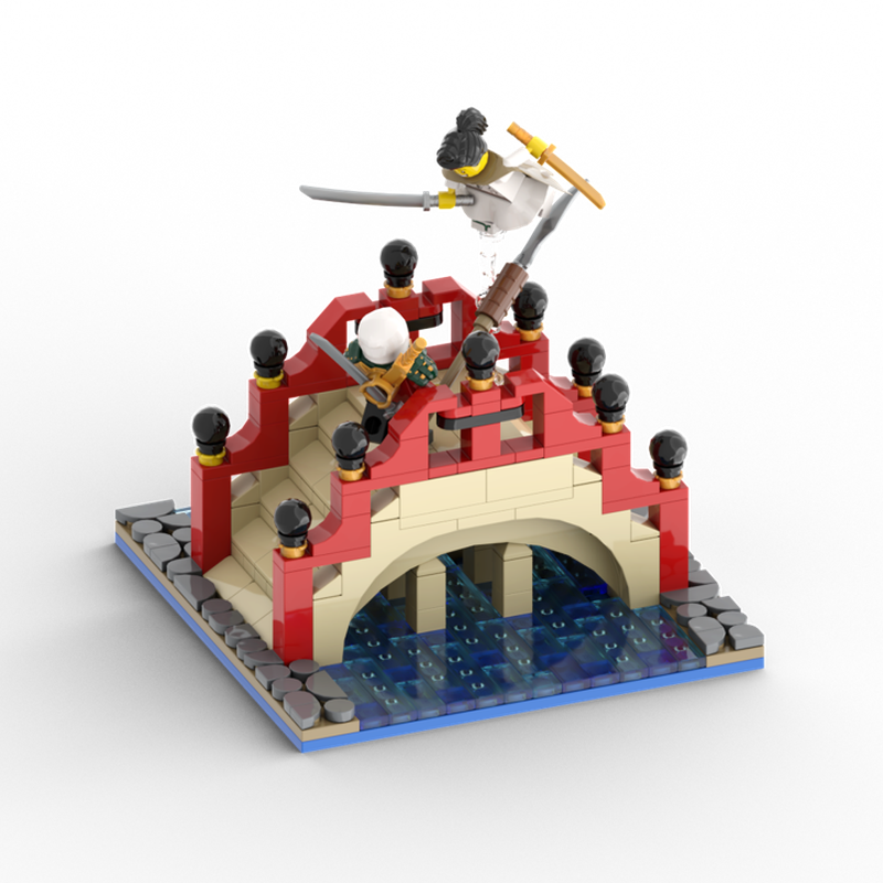LEGO MOC-249244 Duel on the Bridge by ShowMeTheBrick | Rebrickable ...