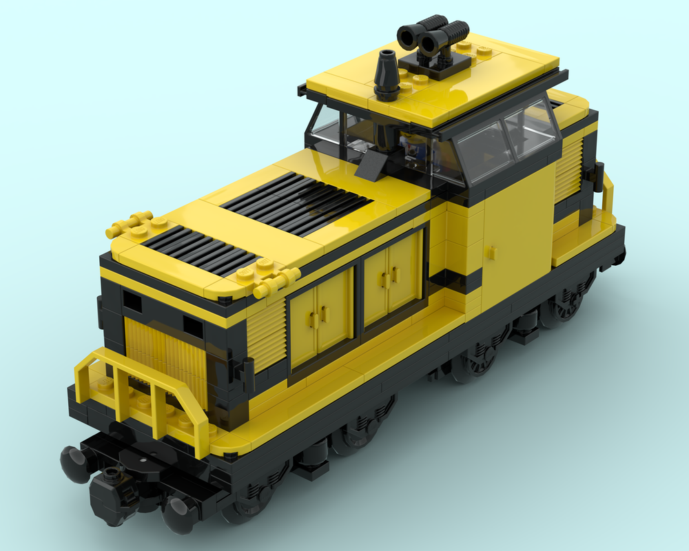 LEGO MOC 1994 Lego 4564 Freight Rail Runner - 2026 Update by Plymbricks ...