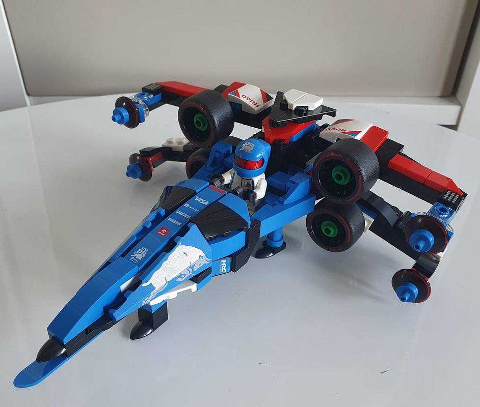 LEGO MOC-249374 F1 Starship Collection - Visa Cash App RB XWing by