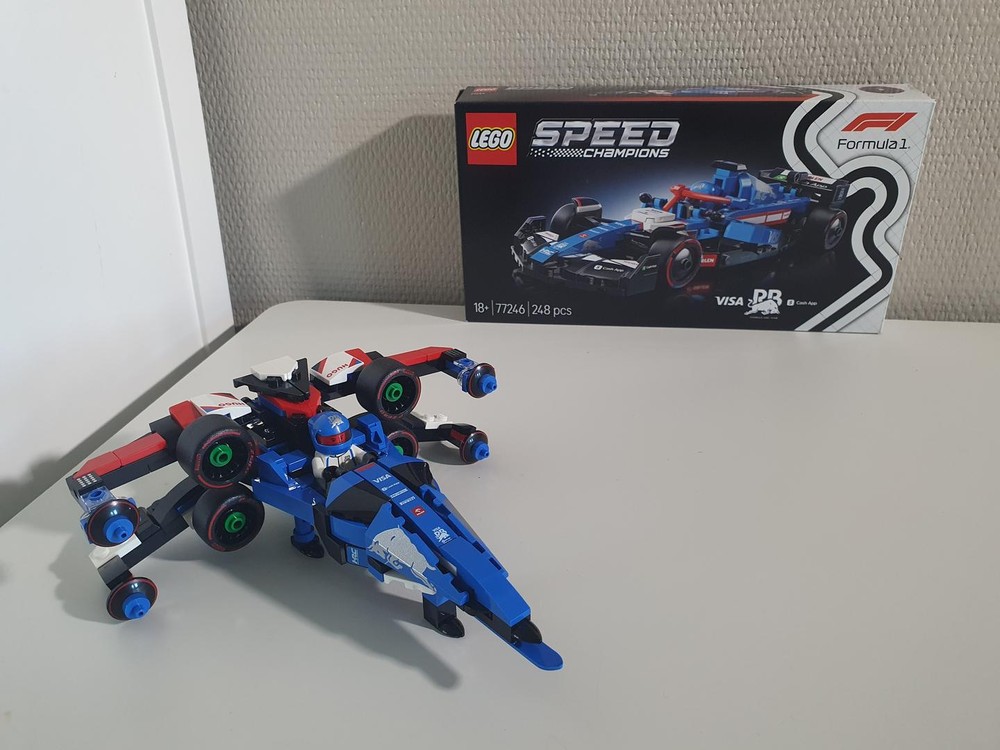 レリアページです！ LEGO MOC-249374 F1 Starship Collection - Visa Cash App RB XWing by