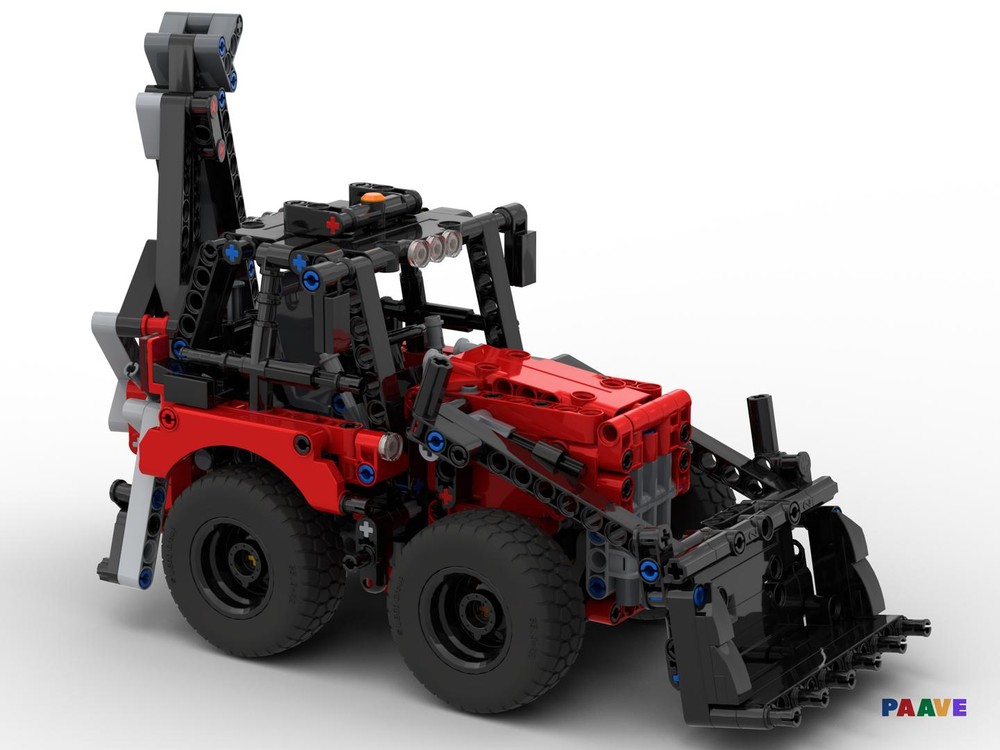 LEGO MOC-249444 42213 Backhoe Loader by paave | Rebrickable - Build ...