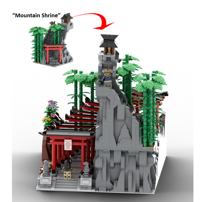 LEGO MOC-249538 Thousands of Torii Gates by ShowMeTheBrick ...