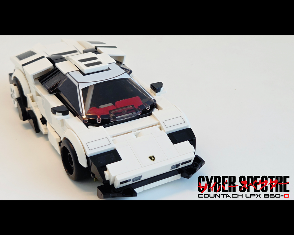 LEGO MOC-249544 COUNTACH LPX 860-D 
