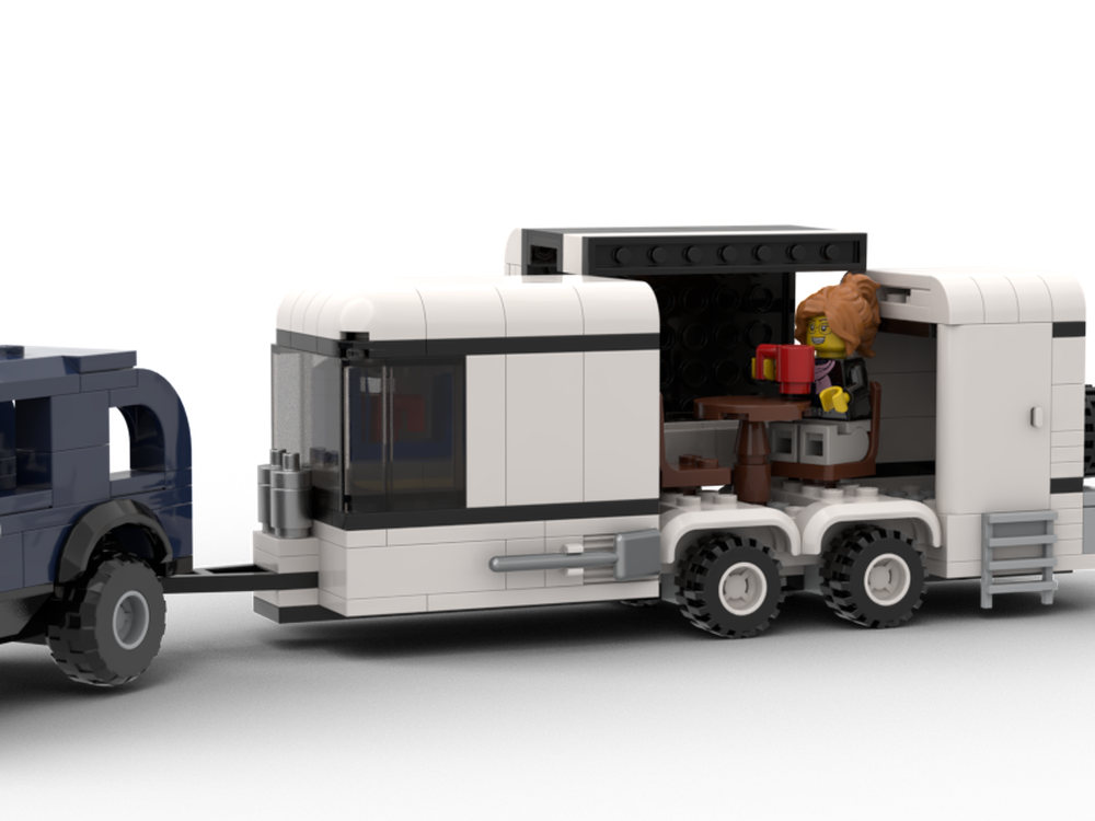 LEGO MOC-249599 SUV and trailer RV by Viernes | Rebrickable - Build ...