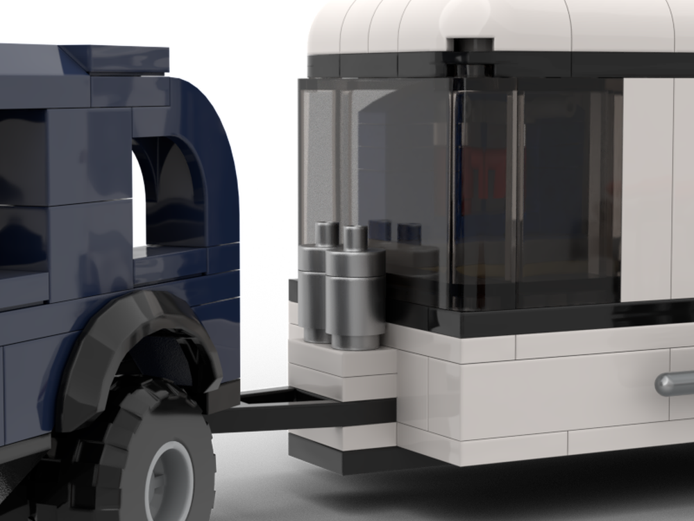 LEGO MOC-249599 SUV and trailer RV by Viernes | Rebrickable - Build ...