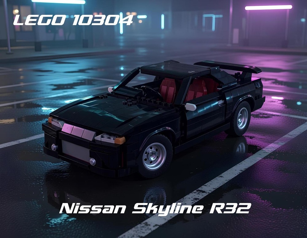 LEGO MOC-249698 10304 Nissan Skyline R32 by Kirvet | Rebrickable ...