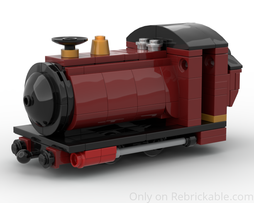 LEGO MOC Narrow Gauge 'Pug' Engine by metroliner | Rebrickable - Build ...