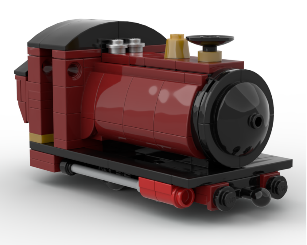 LEGO MOC Narrow Gauge 'Pug' Engine by metroliner | Rebrickable - Build ...