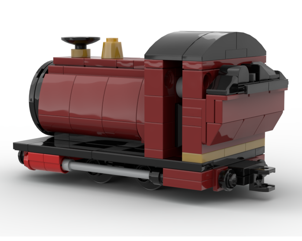 LEGO MOC Narrow Gauge 'Pug' Engine by metroliner | Rebrickable - Build ...