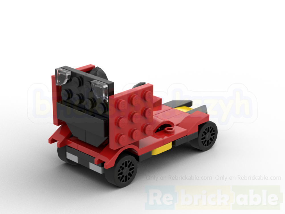 LEGO MOC-249791 Red Truck (30709 Hypercar 499P Alternate) by kszyh ...