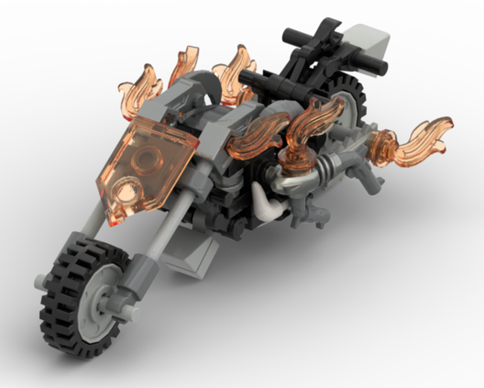 LEGO MOC-249803 Ghost Rider's Motorcycle by MisterLEGOMarvel ...