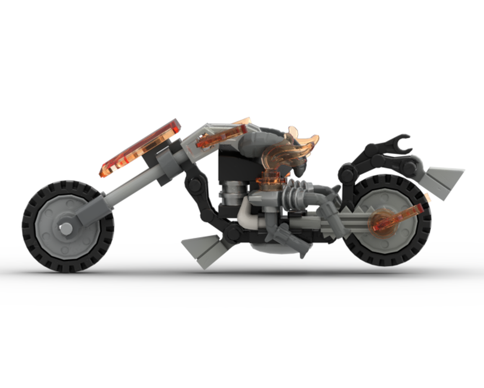 LEGO MOC-249803 Ghost Rider's Motorcycle by MisterLEGOMarvel ...