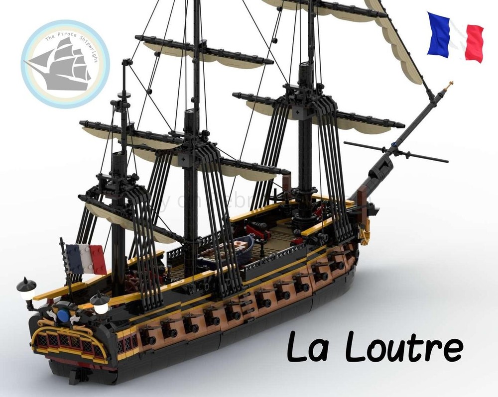 LEGO MOC-249808 La Loutre | French Frigate by The Pirate