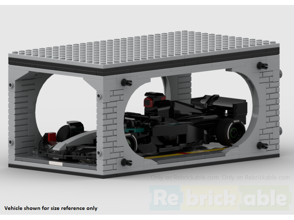 LEGO MOC-249821 Speed Champions Formula 1 Modular Display by Rogue ...