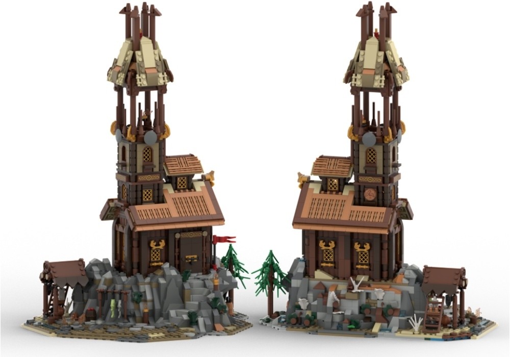 LEGO MOC-249855 The Rohirrim Watchtower by BlackWolfStudio ...