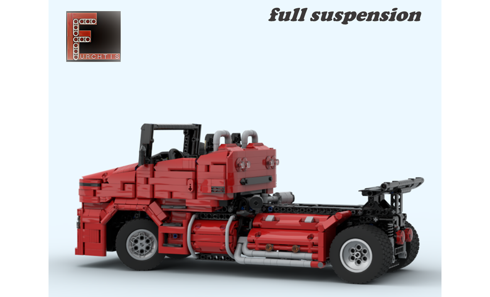 LEGO MOC-249858 Scania R 999 Red Pearl Full RC by Furchtis ...