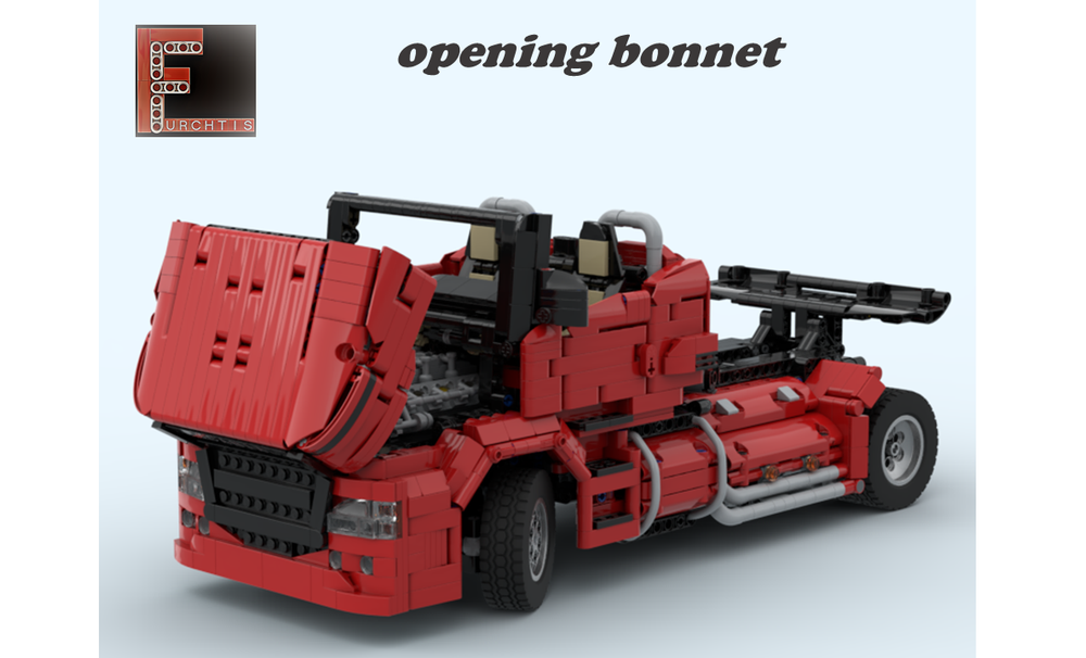 LEGO MOC-249858 Scania R 999 Red Pearl Full RC by Furchtis ...