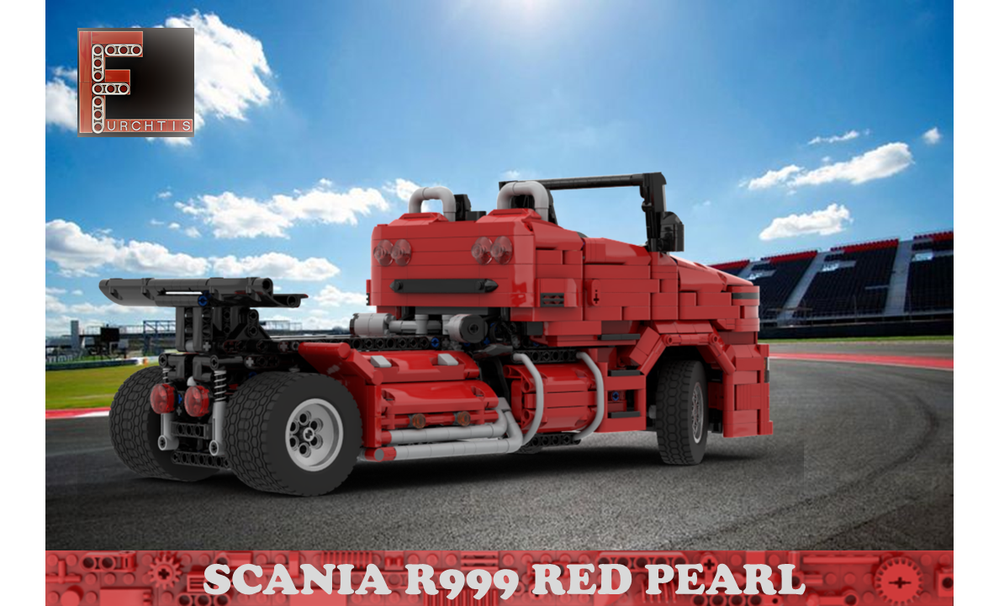 LEGO MOC-249858 Scania R 999 Red Pearl Full RC by Furchtis ...