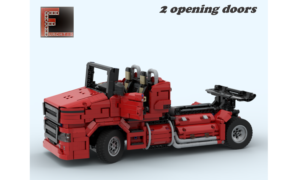 LEGO MOC-249858 Scania R 999 Red Pearl Full RC by Furchtis ...