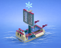 43265 Snowflake Boat