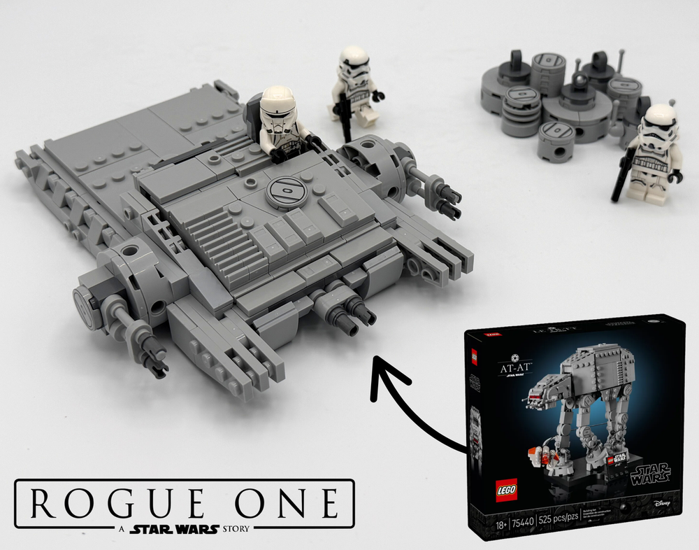 LEGO MOC-249898 TX-225 Occupier & Containers (75440 Alternate