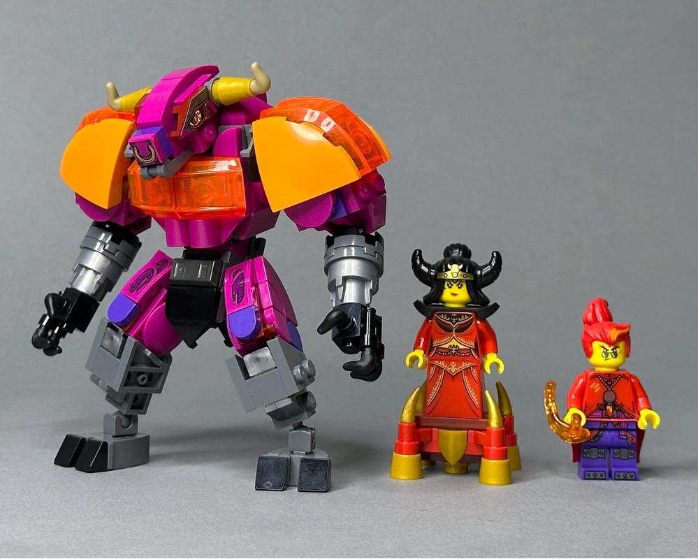 LEGO MOC-249904 Demon Bull King by bobbacatmocs | Rebrickable - Build ...