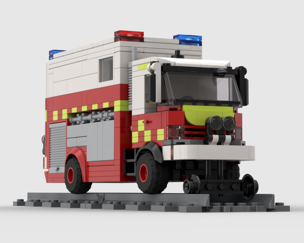LEGO MOC-249924 Rail Fire & Heavy Rescue Truck by reggieranger ...