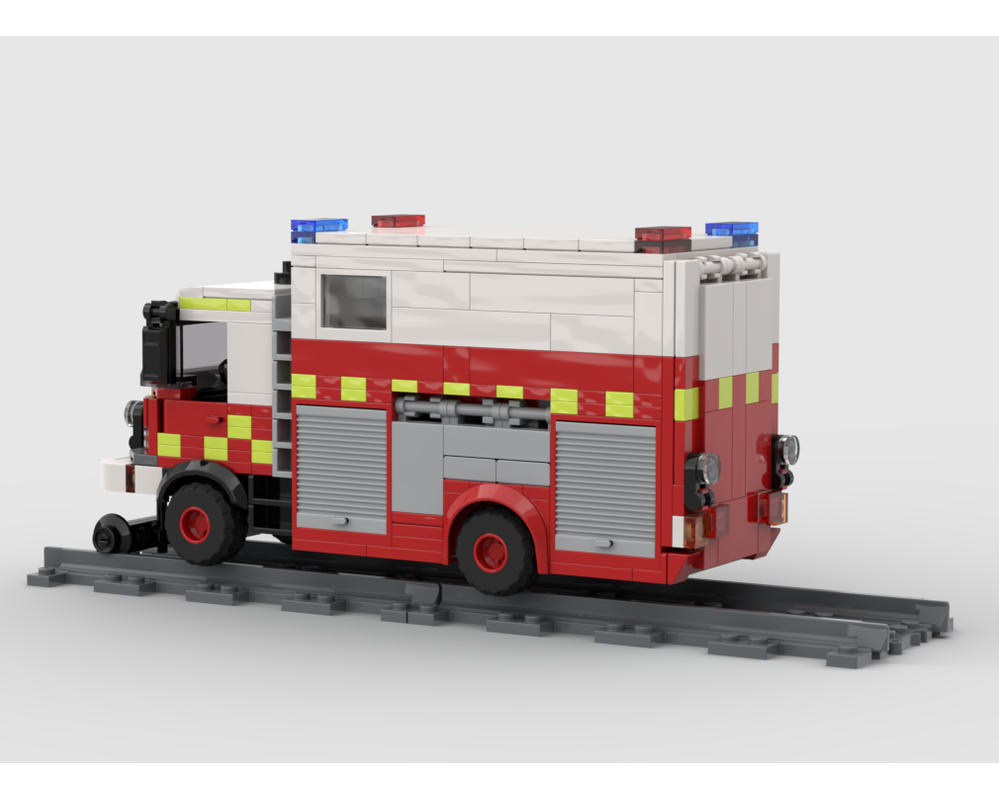 LEGO MOC-249924 Rail Fire & Heavy Rescue Truck by reggieranger ...