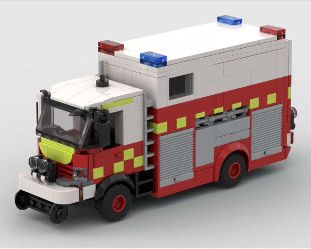 LEGO MOC-249924 Rail Fire & Heavy Rescue Truck by reggieranger ...