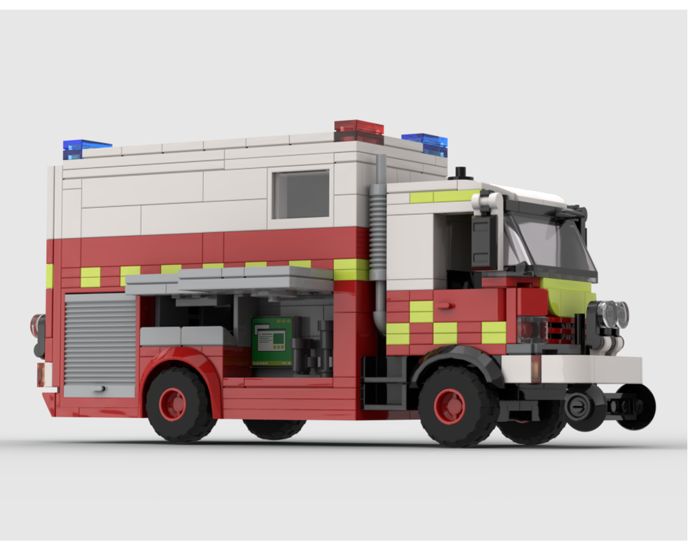 LEGO MOC-249924 Rail Fire & Heavy Rescue Truck by reggieranger ...