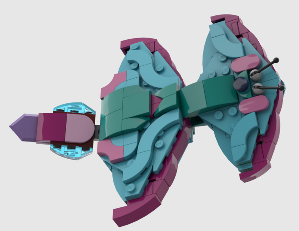 LEGO MOC Arctic Ray (Subnautica Below Zero) by JJRSABES | Rebrickable ...