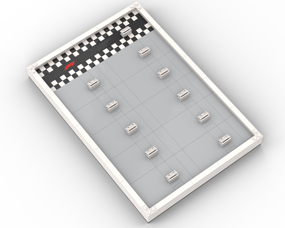 LEGO MOC-249971 F1® Collectible Race Cars Display Frame by mesjaam ...